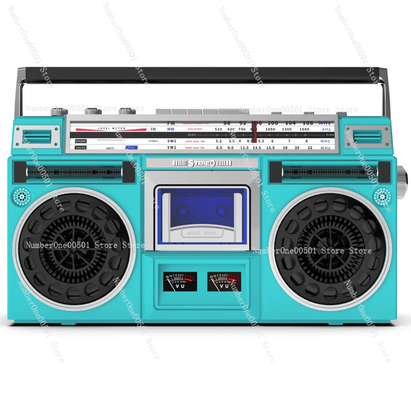

Ретро Bluetooth-кассетный плеер, винтажный магнитофон с FM-радио, USB-воспроизведение, функция записи входа AUX
