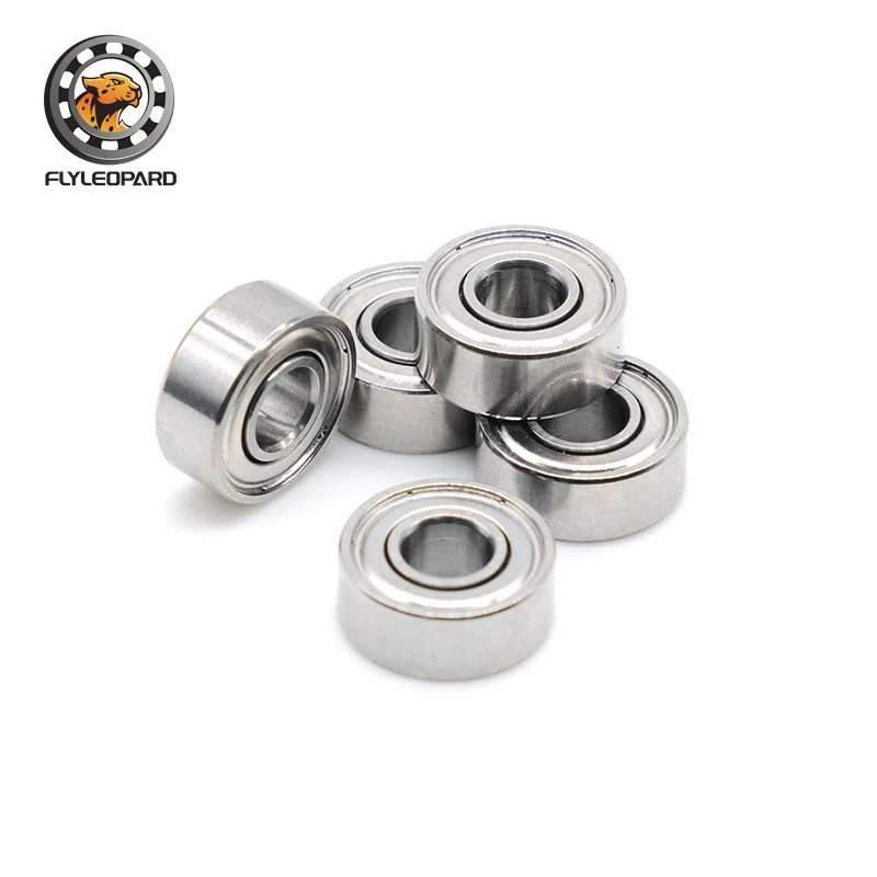 

10Pcs MR104 Miniature bearing ABEC-7 MR104ZZ Deep Groove Ball Bearings 4x10x4mm