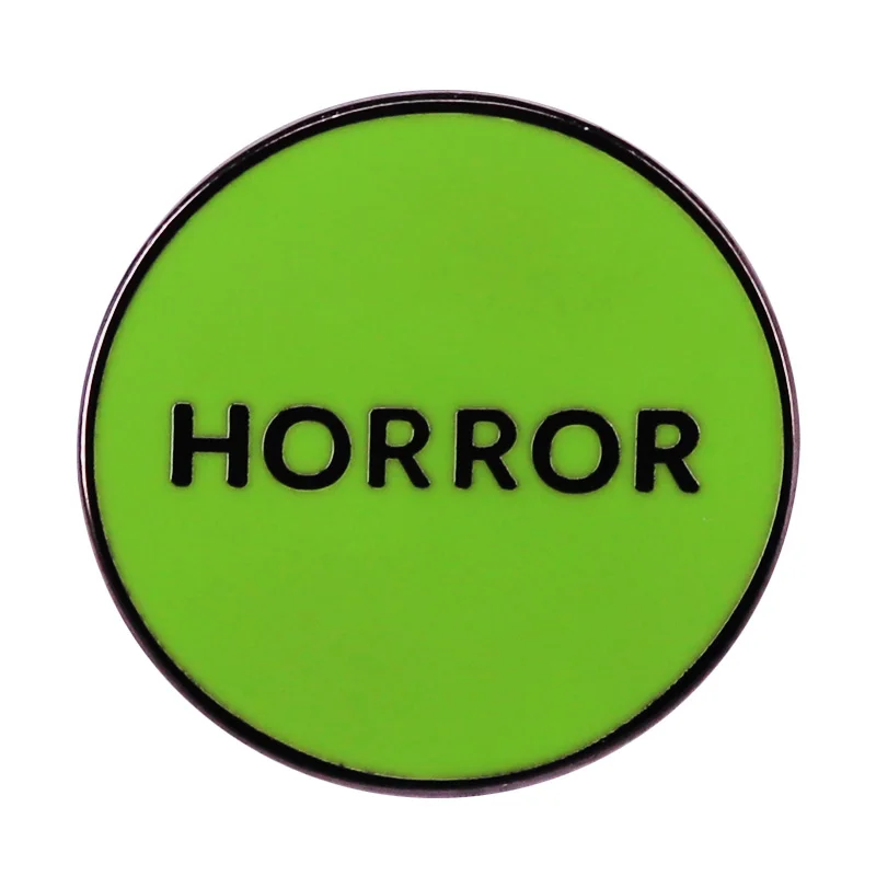 Horror Vhs Button B…