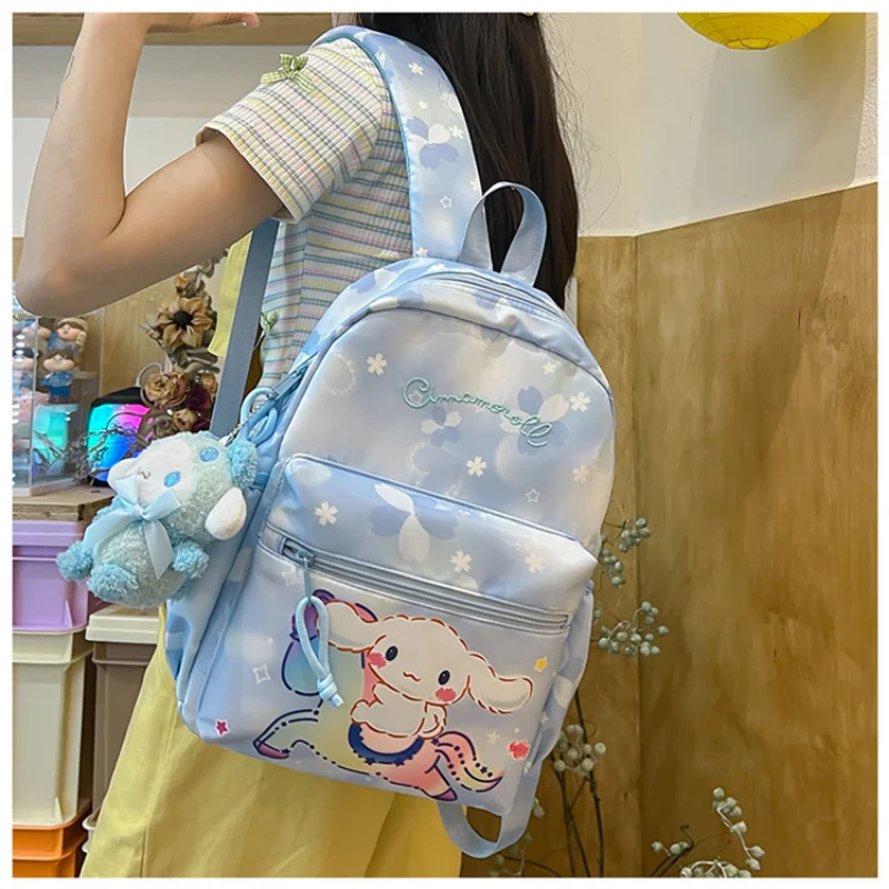 Sanrio New Clow M Student Schult asche niedlichen Cartoon wasserdicht schmutz abweisend leicht und große Kapazität Rucksack