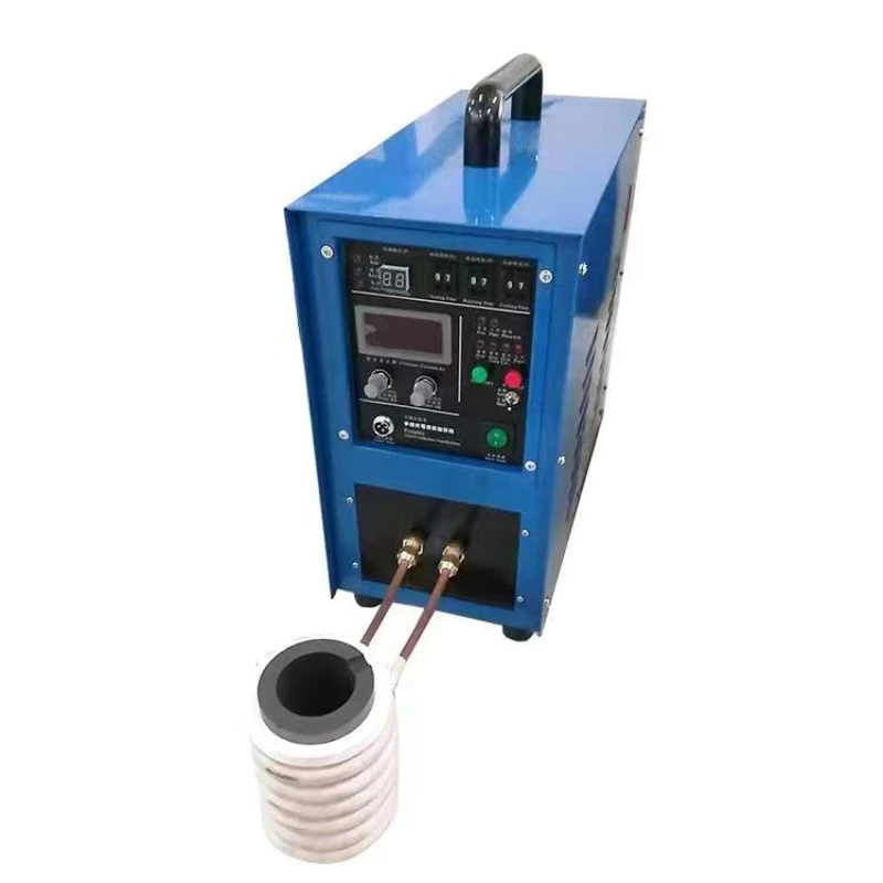 

mini high frequency small induction heating gold melting furnace