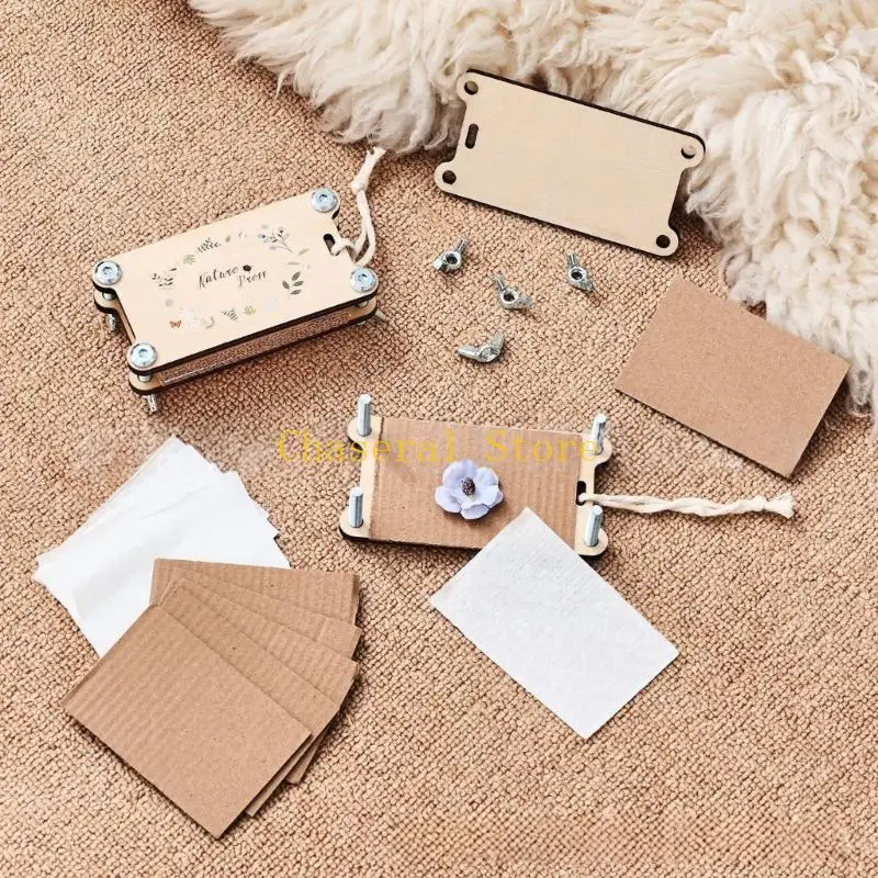 E7CE Paper Plant Preservation Tool Educational Craft Activity For Parent Child