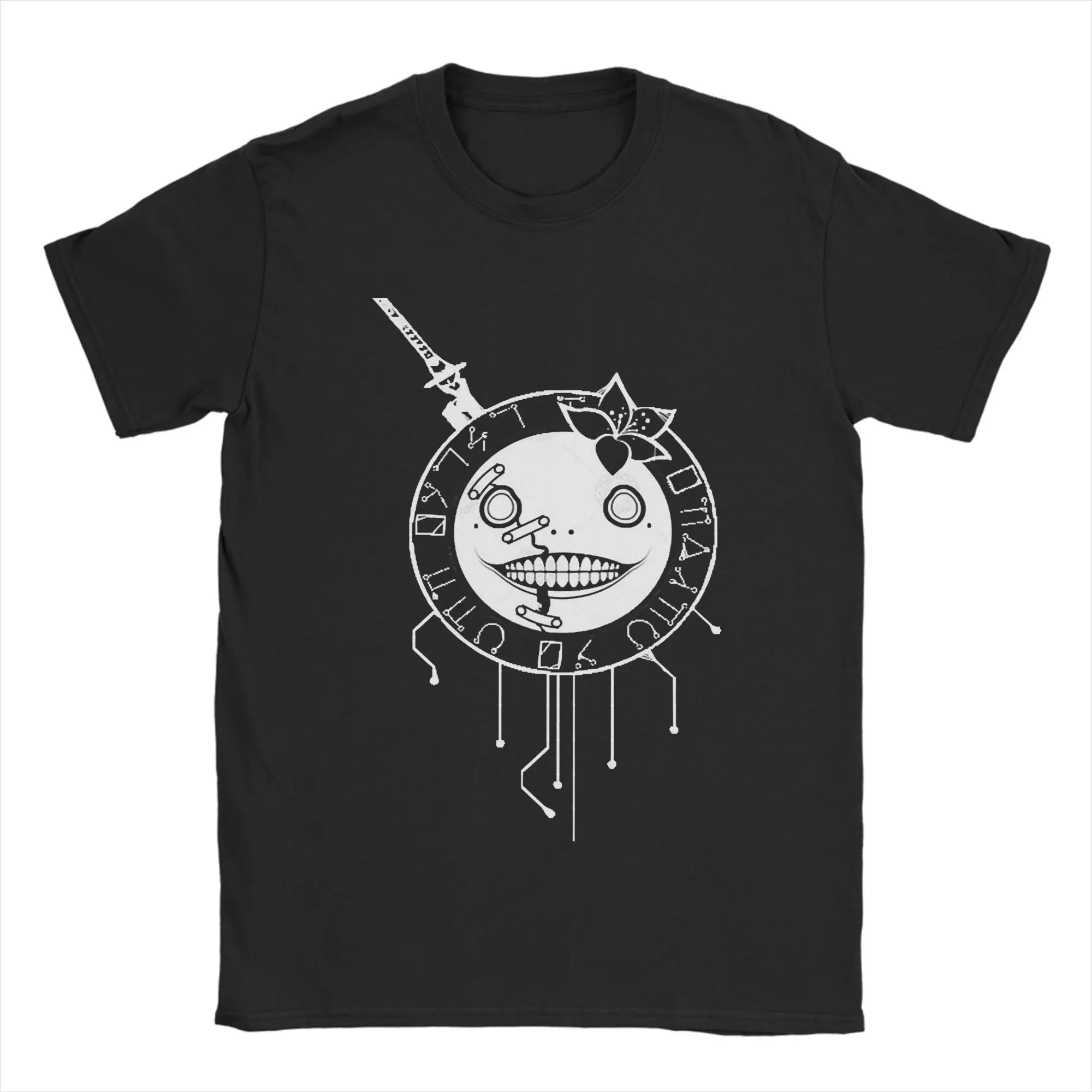 

Emil NieR Automata Game Cosplay Game T Shirt Summer Men's 100 Cotton O Neck Oversize Tees Short Sleeve Awesome Tops