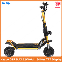 Pre Sale Official Kaabo Wolf King GTR MAX 12inch 72V 40Ah Top Speed 105km/h TFT Display 4Piston Brake Wolf King GTR Max Scooter