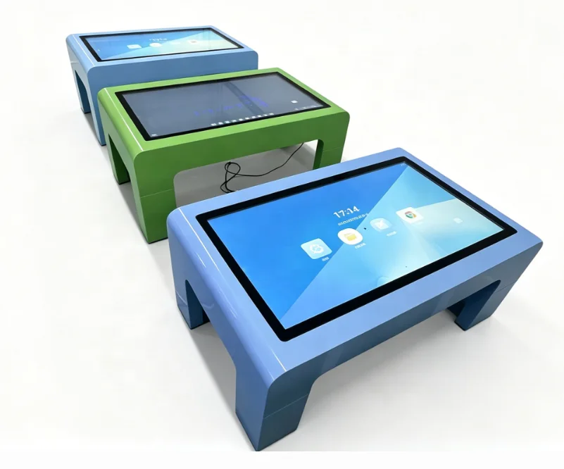 Iboard 32 43 55 Inch Android Win PCAP IR Touch Table Desk USB Remote White Blue Black For Game Center Kids Educations