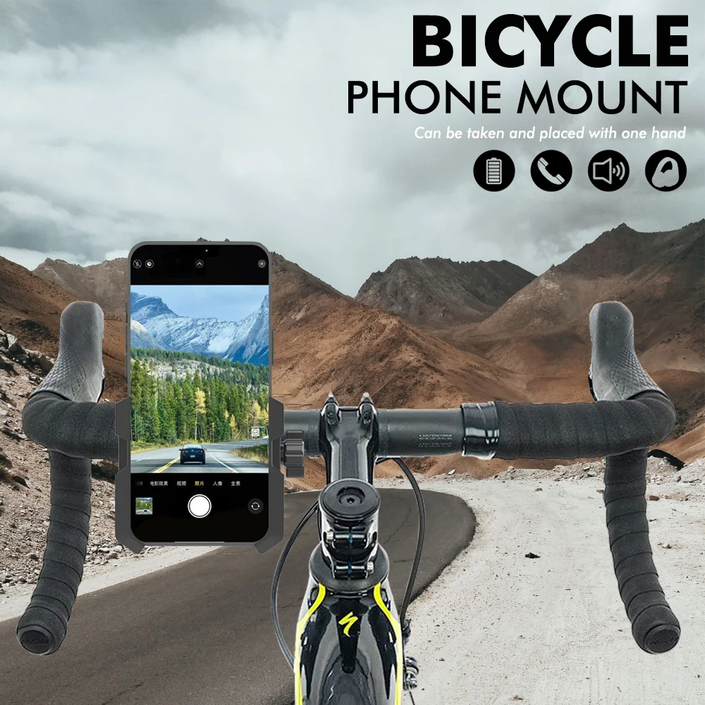 2025 ใหม่ Universal โทรศัพท์มือถือ Clamp สําหรับรถเข็นเด็กผู้ถือโทรศัพท์รถเข็นผู้ถือโทรศัพท์รถกอล์ฟผู้ถือโทรศัพท์จักรยานโทรศัพท์ Mount