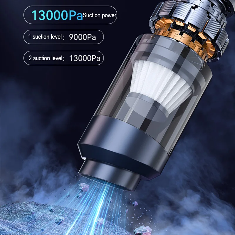 Vacuum Cleaner Powerful Wireless Car Vacuum Cleaner Mini Portable Handheld For Home Appliance Cleaning Machine Car Cleaner Tool