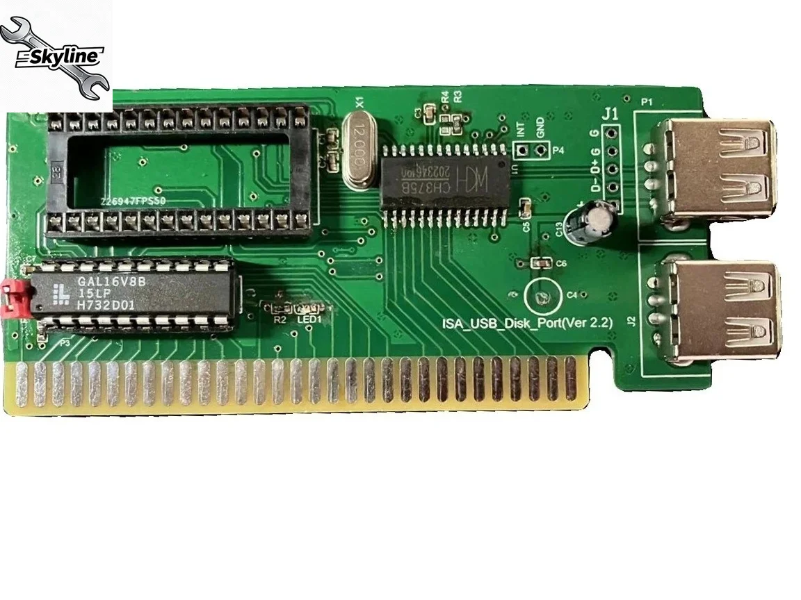 ISA to USB ISA interface to USB interface Switching card used for industrial control devices