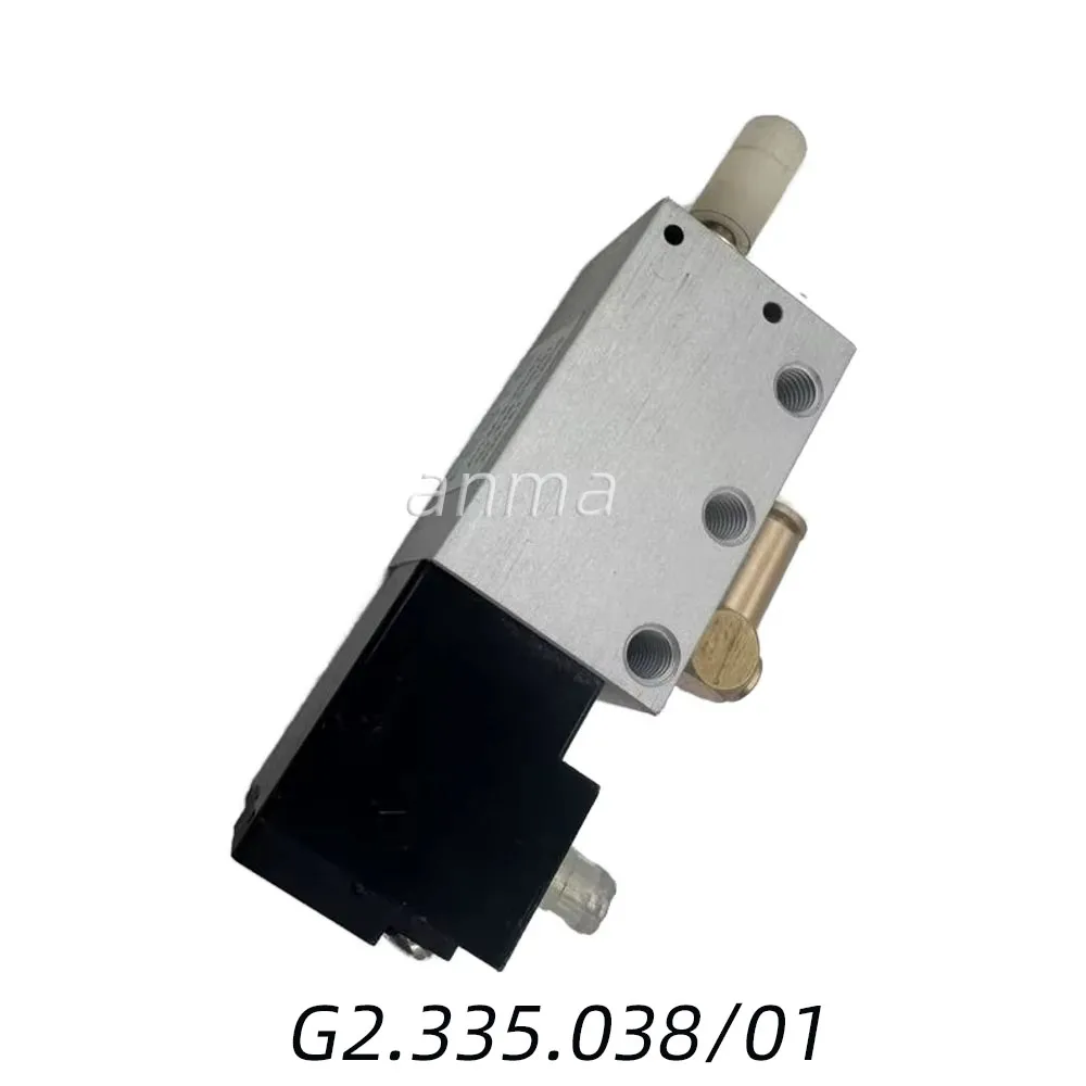 Coude en métal SM52, jauge avant, cylindre en papier, électrovanne G2.335.038, pièces de rechange pour Machine d'impression, 1 pièce