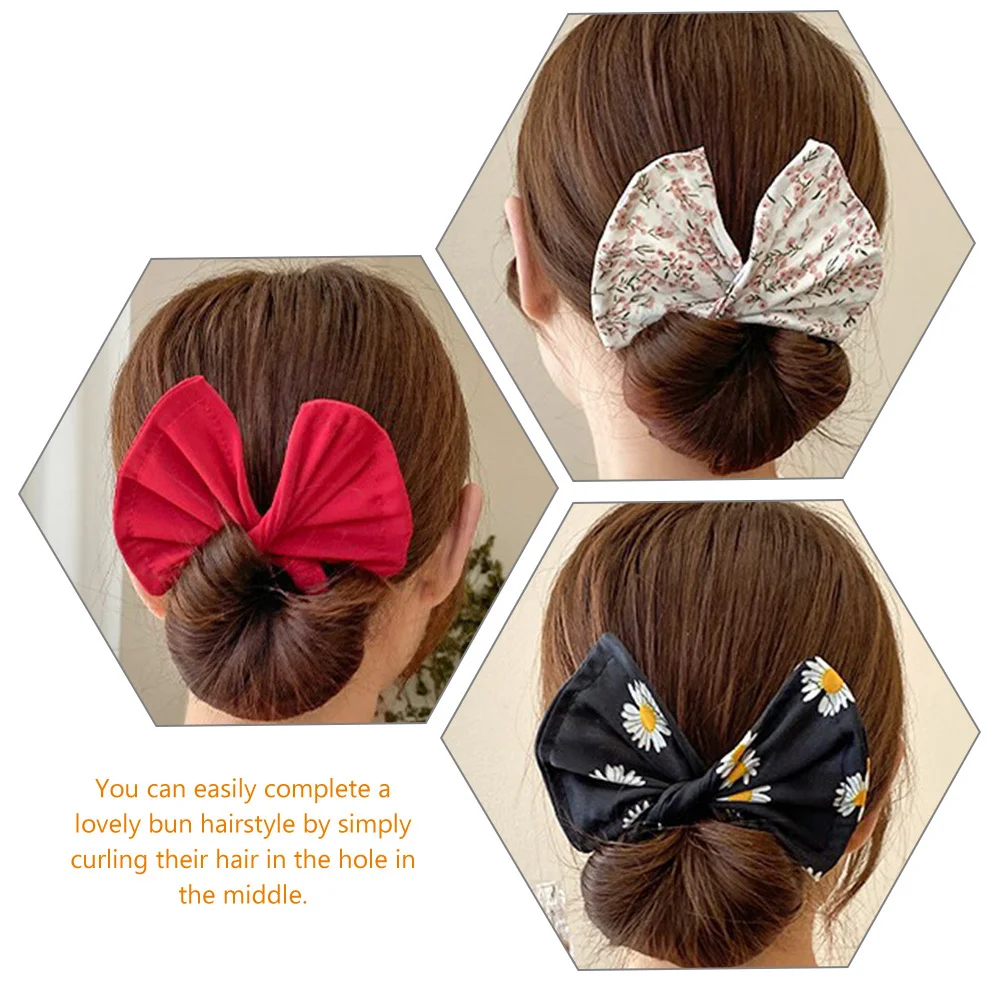 

VICASKY 9Pcs Hair Bun Maker for Women Easy Curler Styling Tool Thin Hair Accessory