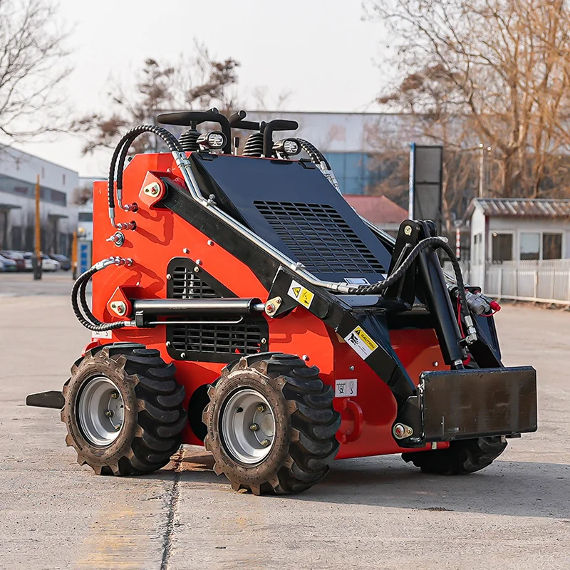 Cost Effective Stable Operation Multi Functional Diesel Mini Skid Steer Loader Bucket Skid Steer Loader Mini Skid Steer Loader