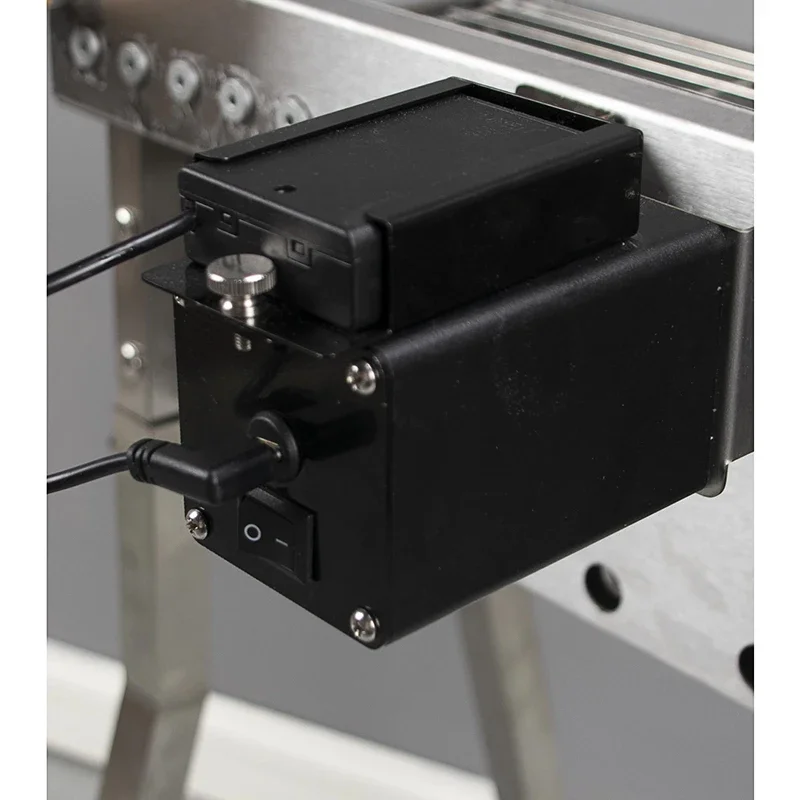 شواية سيخ من الخيزران 20/40، ماكينة سيخ دوارة أوتوماتيكية بالكامل، شواية منزلية متعددة الوظائف في الهواء الطلق