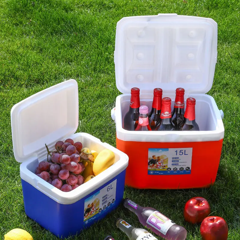 12L Portable Insulated Cooler Box – Outdoor Camping, Picnic & Car Ice Chest, Large Capacity Cold Storage