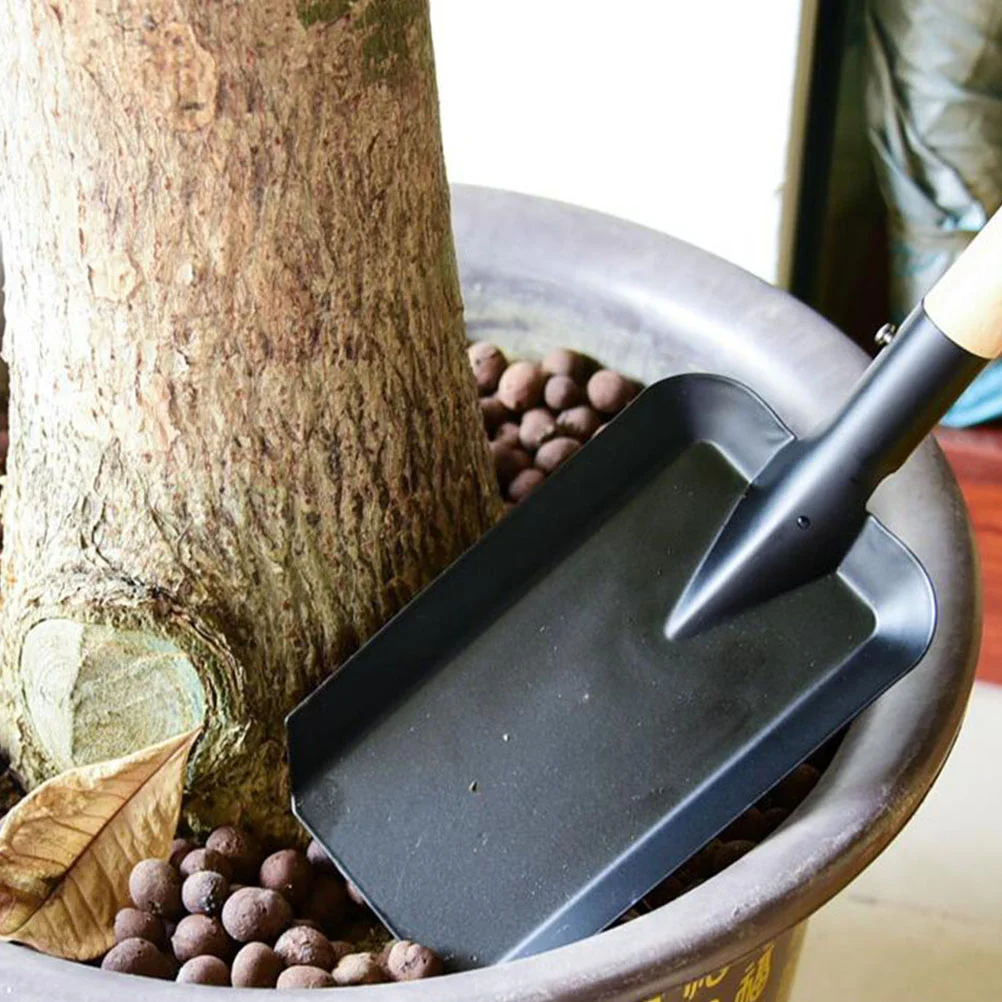 

Wooden Handle Sand Grilling Accessories Scoop Simple Environmental Friendly Outdoor Weeding Household