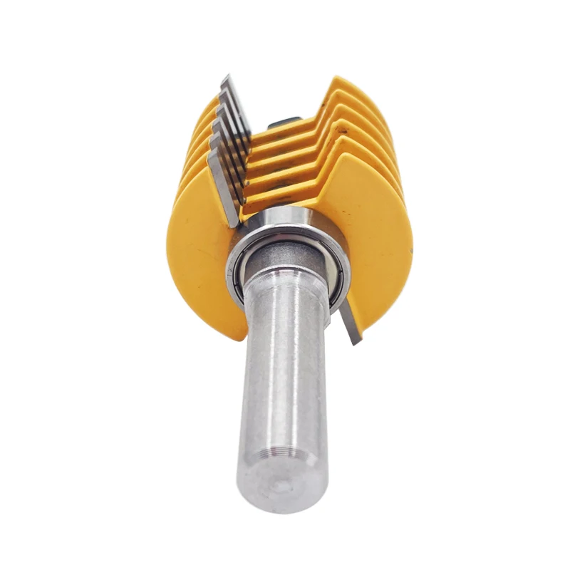Mèche de toupie à joint de doigt réglable, travail de calcul, fraise pour mèche à bois, fraise à surfacer, fraise en bout, 2 dents, 47mm, 1-7/8\