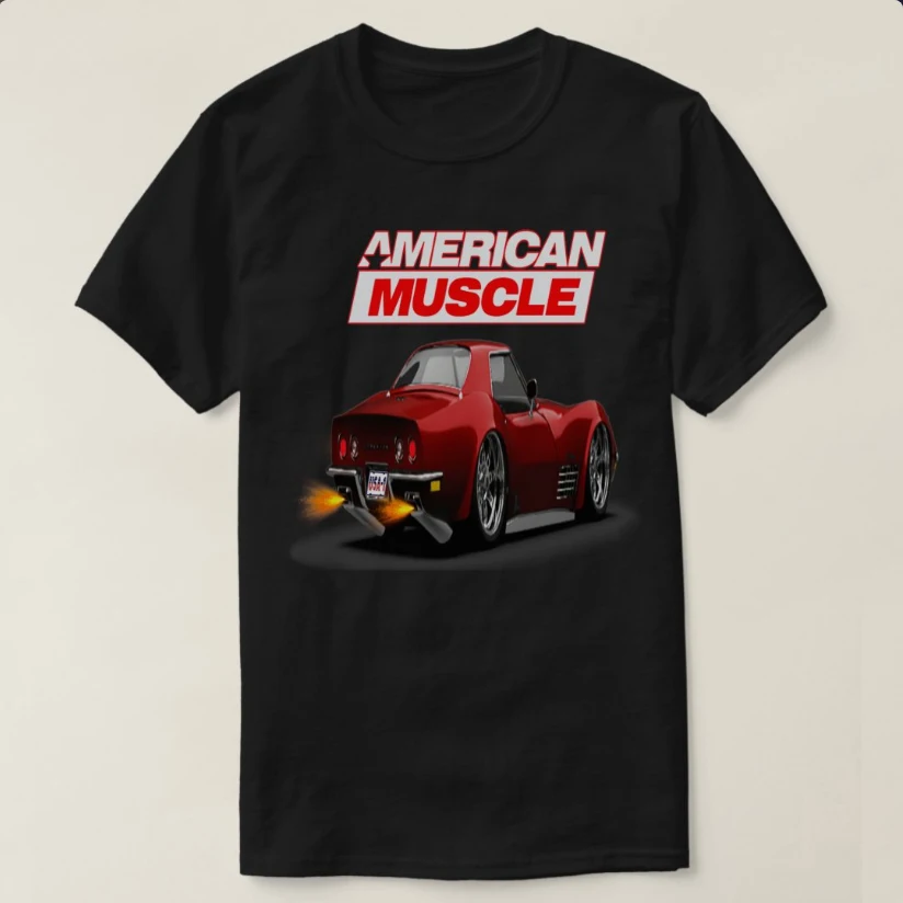 

American Super Sport Car Gasser Race Car T-Shirt 100% Cotton O-Neck Short Sleeve Summer Casual Mens T-shirt Streetwear