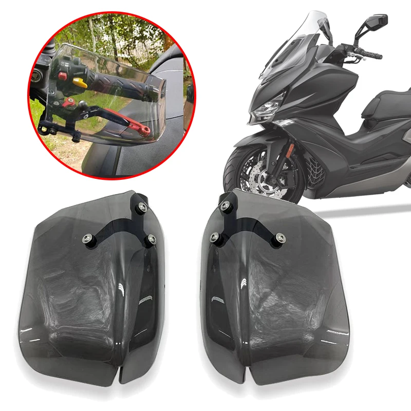 Fit For KYMCO XCITING 400i 2017-2020 2021 Universal Motorcycle HandGuards Windproof Handlebar Hand Guard Handle Protector Shield