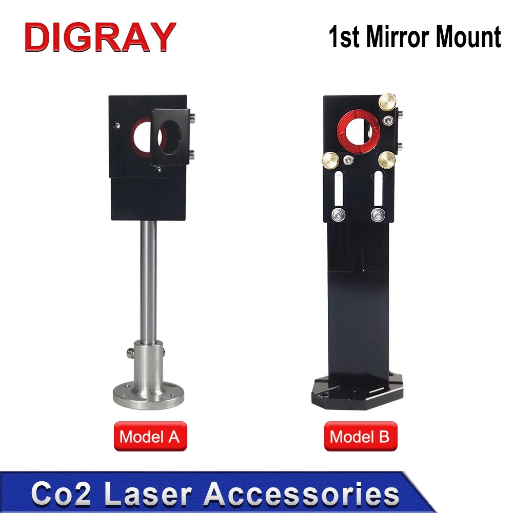 

DIGRAY Co2 Laser Head First Mirror Mount Dia.25mm Reflective Mirror Integrative Mount for Laser Engraving and Cutting Machine