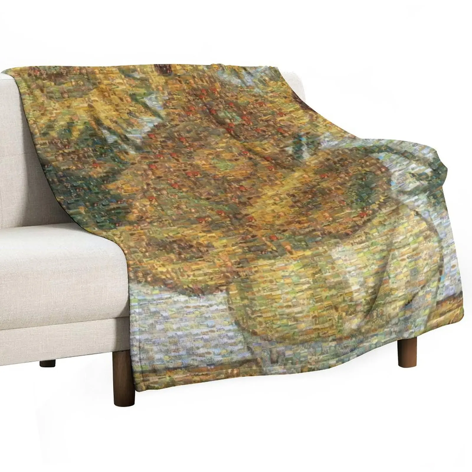 van Gogh Sunflowers Throw Blanket Versatile Cozy Throw Blanket for All Occasions