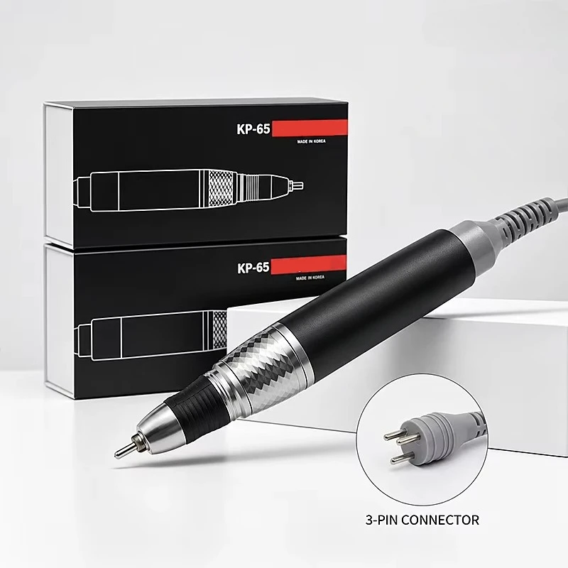 Direct Shipment Original Replace Japan Electric Nail Drill Machine Pen Portable KP60 Handpiece Model KP-65 Nail Drill Hand Piece