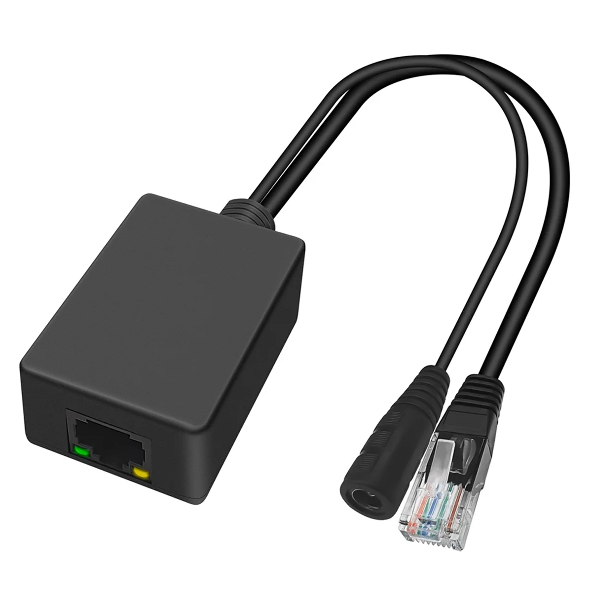ABGN Gigabit PoE Injector PoE Converter 24V Passive PoE to 48V PoE 12-24V DC Convert to 48V 802.3af PoE for CCTV Camera