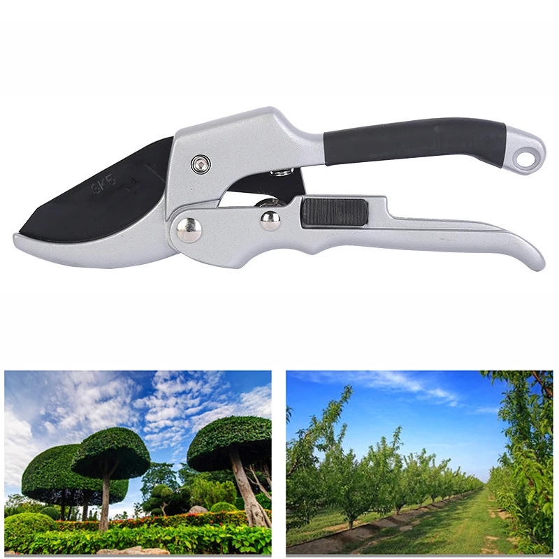 

Garden Pruning Shears Labor-saving Pulley Shears SK5Blade Scissors Cutting Flowers Trees Hedges Cutting Plants Garden Hand Tools