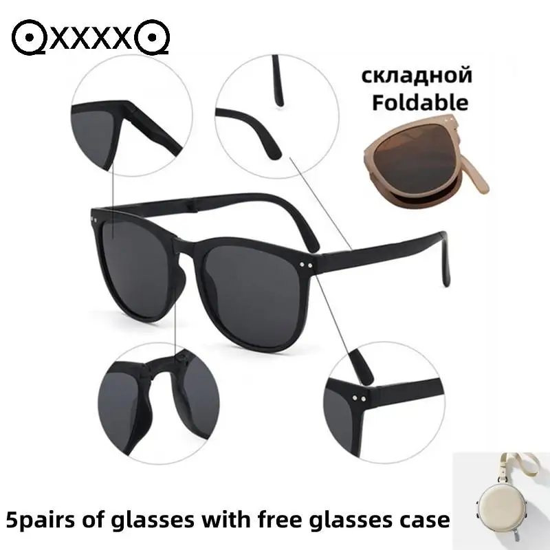 Foldable Sunglasses Ultralight Driving Riding Sun Glasses Anti-ultraviolet Uv400 Protection Goggles Sunglasses Fishing Eyewear