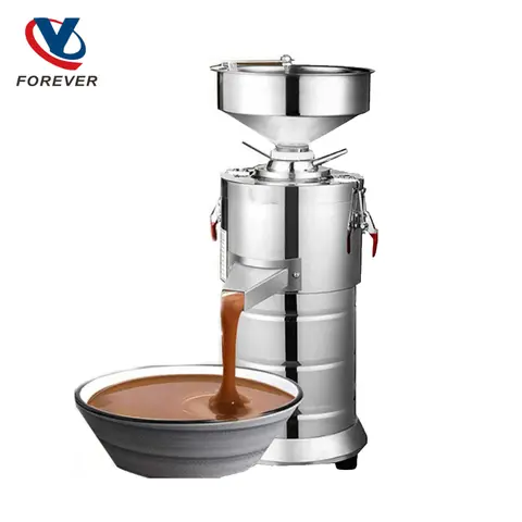 전기 펄프 기계 땅콩 버터 제조기 상업용 호두 홈 아몬드 참깨 너트 재료 연삭 밀러 ﻿   1100W