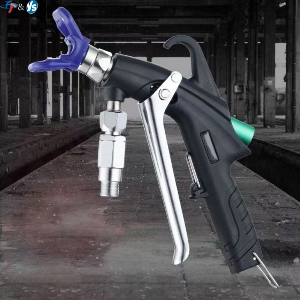 3600PSI Vertical High Pressure Airless Spray Gun Complete Set With 517 Tip Nozzle Tip Guard Paint Sprayer Machine Accessories