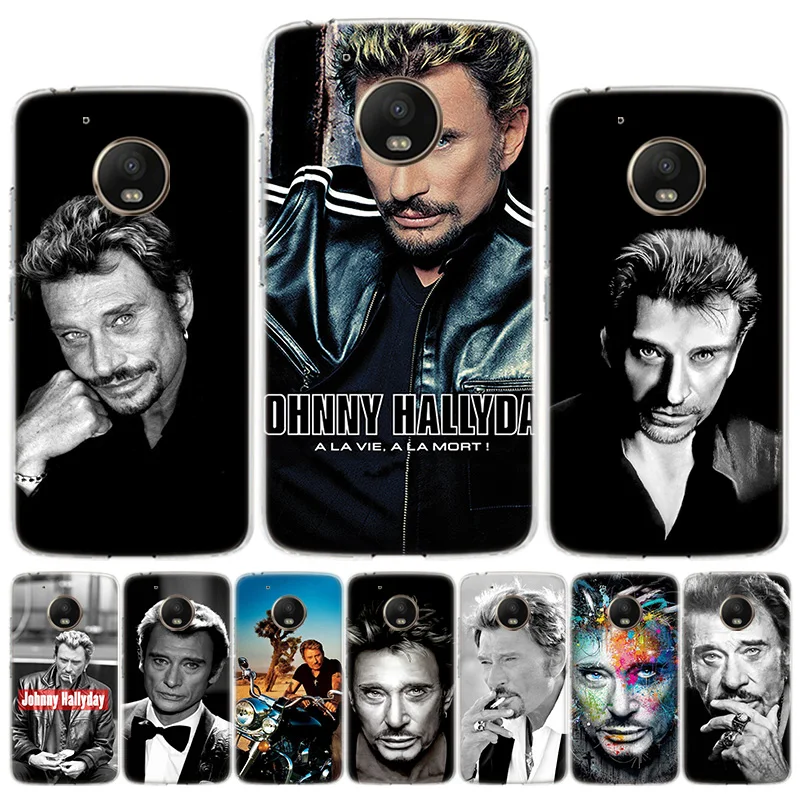 Johnny Hallyday Music Black Phone Case For Xiaomi Poco X3 F6 X4 F4 GT M3 M4 M5 M5S X5 X6 Pro 5G F5 F3 F2 F1 Mi Note 10 Lite Sil