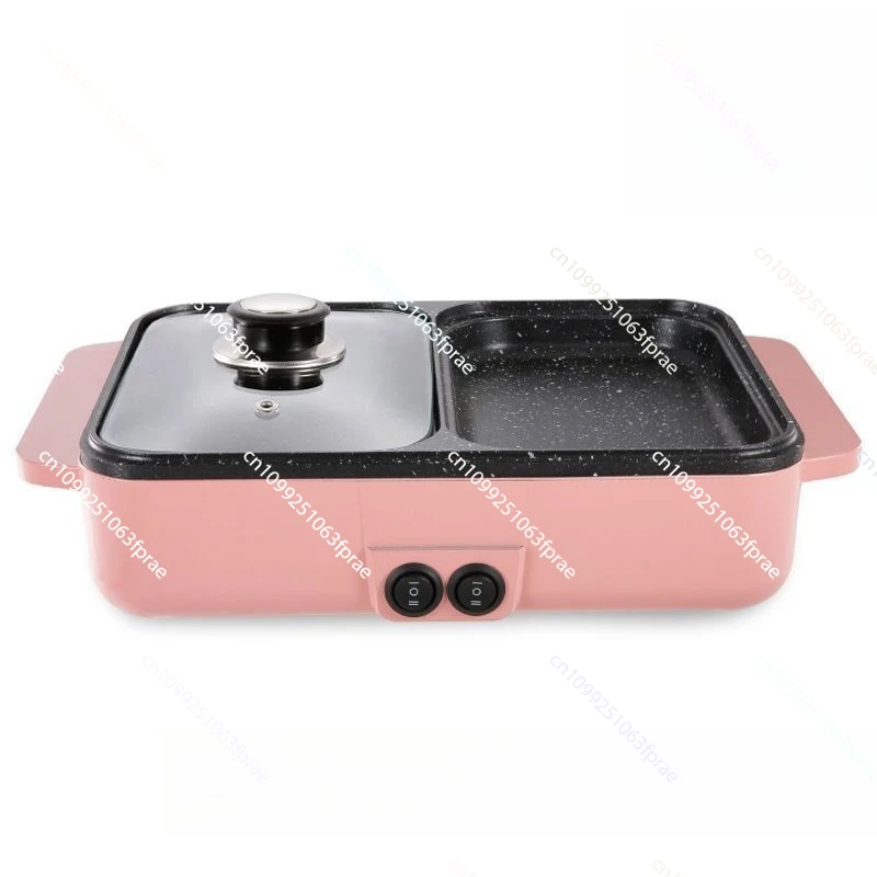

Functional Integrated Pot BBQ Grill Household Electric Barbecue Pot Dormitory Student Pot