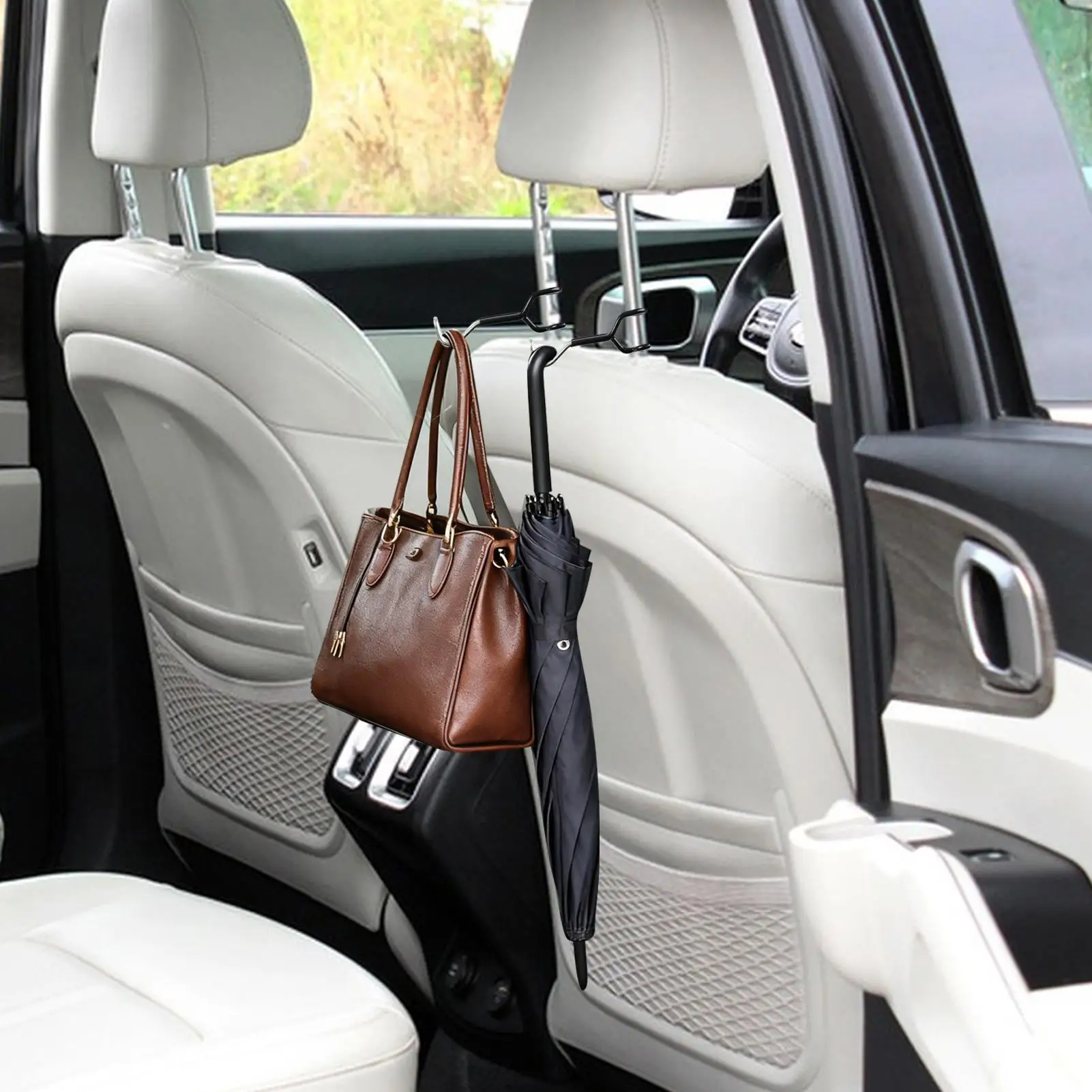 

Bow Holder Headrest Anti-Shock Archery Equipment Storage Transportation Hook Car Seat Bow Hanger For Suv Sedan Vehicle Auto