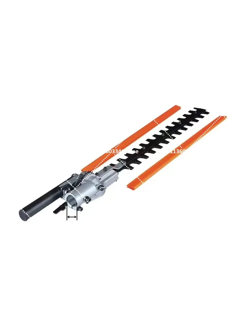Hedge Trimmer Attachment for Grass Cutter, Garden Mower Spare Parts, Universal Pole Saw Head