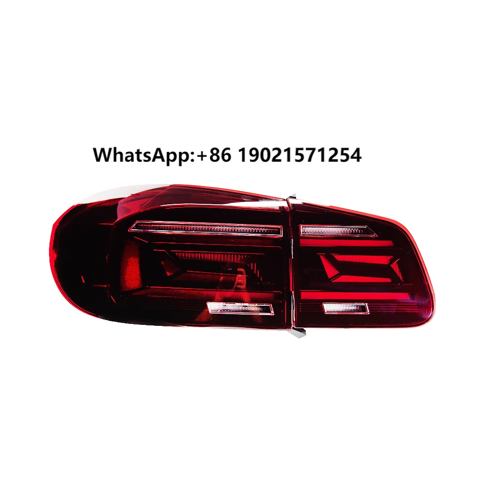 

For VW Tiguan 2013-2016 Car Taillight Lamps Assembly Upgraded Magotan Styling LED Dynamic Turn Signal Startup Effect Accessories