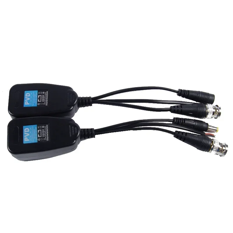 Passive Transceivers For HD CVI/AHD/TVI Twisted BNC CCTV Cat5 CCTV UTP Video Balun IPC For 2MP 3MP 4MP 200M Range