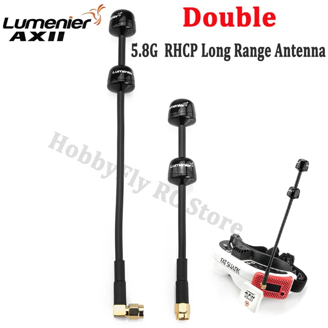 Lumenier Double AXII 2 5.8G 4.7dBiC RHCP Long Range FPV Antenna for RC FPV Racing Freestyle Fatshark Goggles Receiver AliExpress 26
