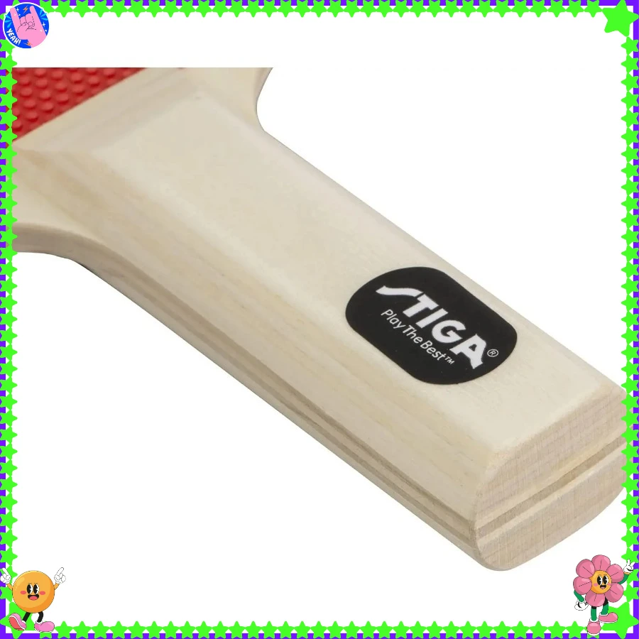 مجداف بينج بونج بنمط هجوم الخفافيش الصلبة، 5 طبقات من الخشب للاعبين الهجوميين، مثالي لمطابقات النادي والممارسة، السرعة العالية والدوران