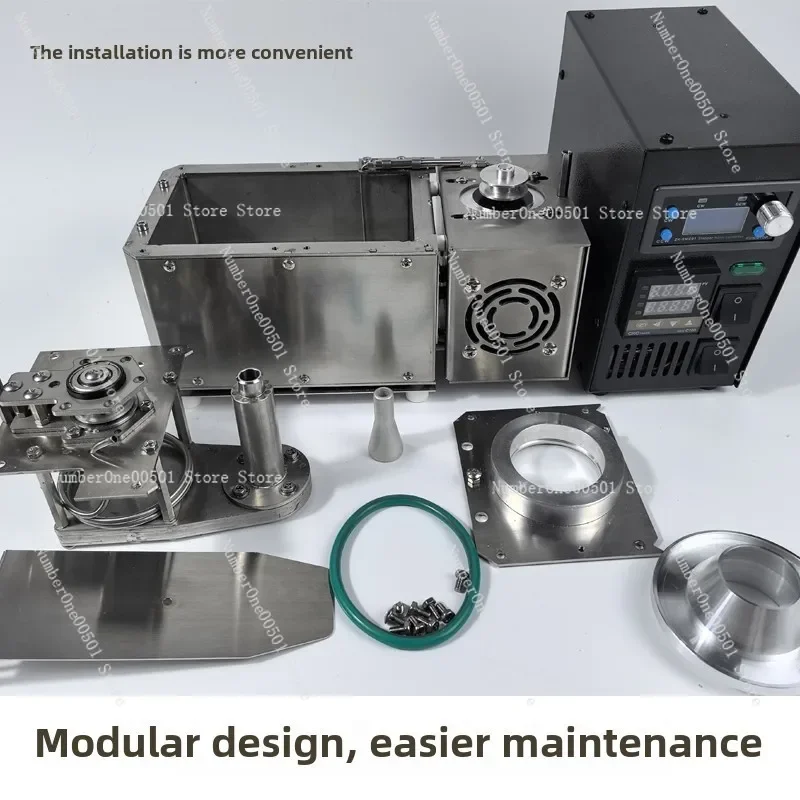 220V AC Upgraded version Mini selective wave soldering spray furnace spray furnace wave BF06