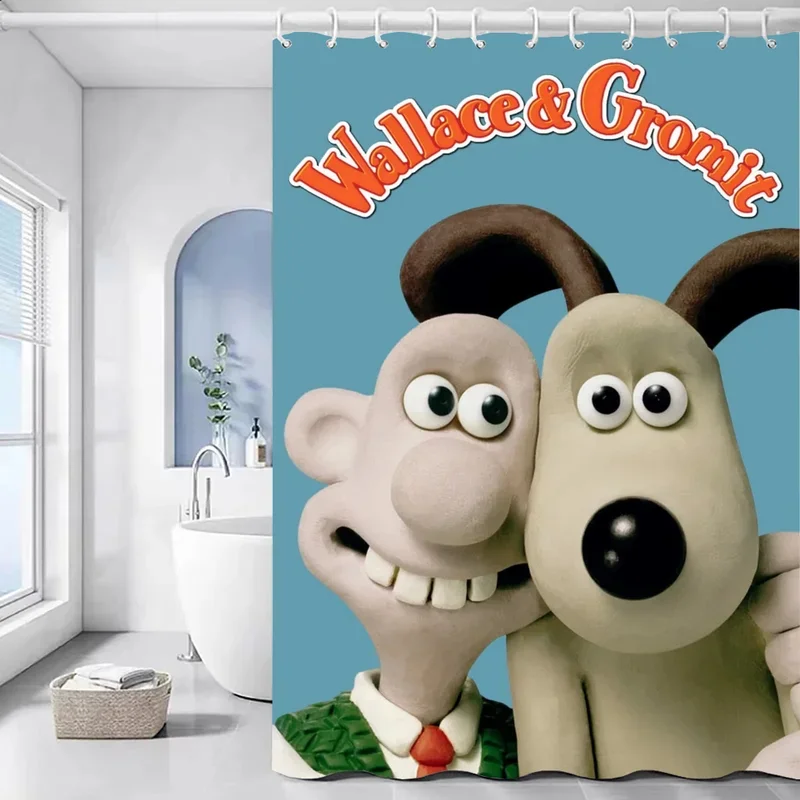 

G-Gromit Занавеска для ванной комнаты Шторы для душа для ванной комнаты Наборы для ванной Аксессуары Водонепроницаемая ткань Набор Европейский продуктXT6@!