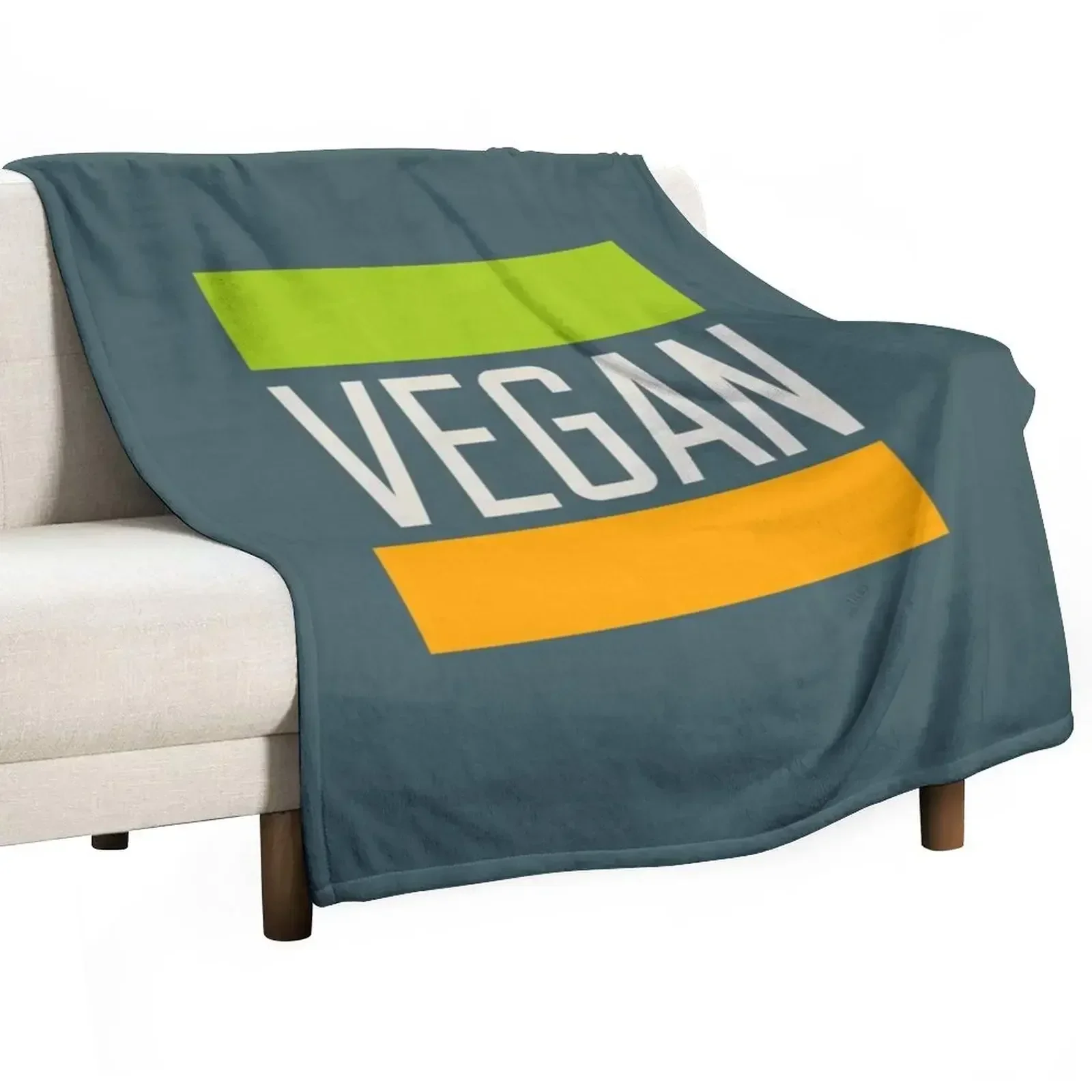 

VEGAN Throw Blanket Blankets For Bed Plaid on the sofa Bed Fashionable Blankets