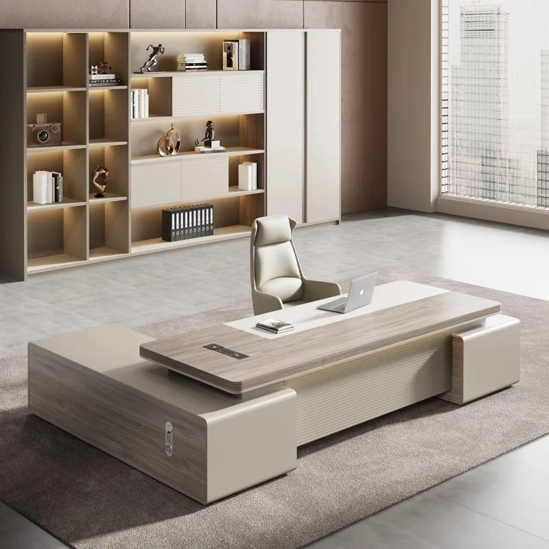 مؤتمر حديث كبير الحجم فاخر مصمم دراسة حامل مكتب مكتب رخيصة عالية الجودة مكتب مدير مكتب أثاث قابل للطي