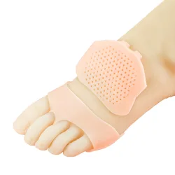 Honeycomb Forefoot Pad Breathable Toe Split Pad Sebs Forefoot Protection Decompression Anti-wear Pad High Heel Insoles Inserts