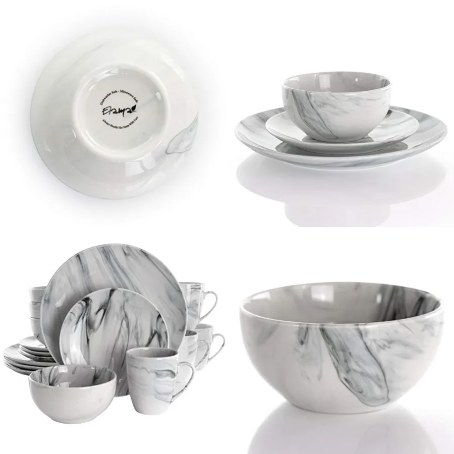 

Fine 16 Pcs Stoneware Dinnerware Set in