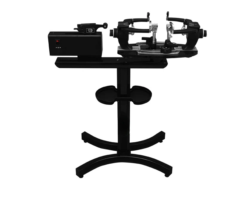 # L Black Color Single Computer Head Badminton Racket Stringing Machine