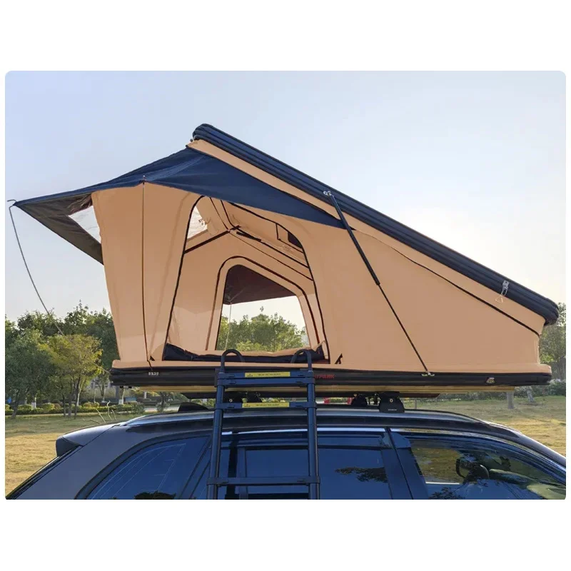 Hot Selling Fully Automatic Aluminum Alloy Roof Waterproof Ox Self-Driving Car Camping Tent Outdoor H High Quality