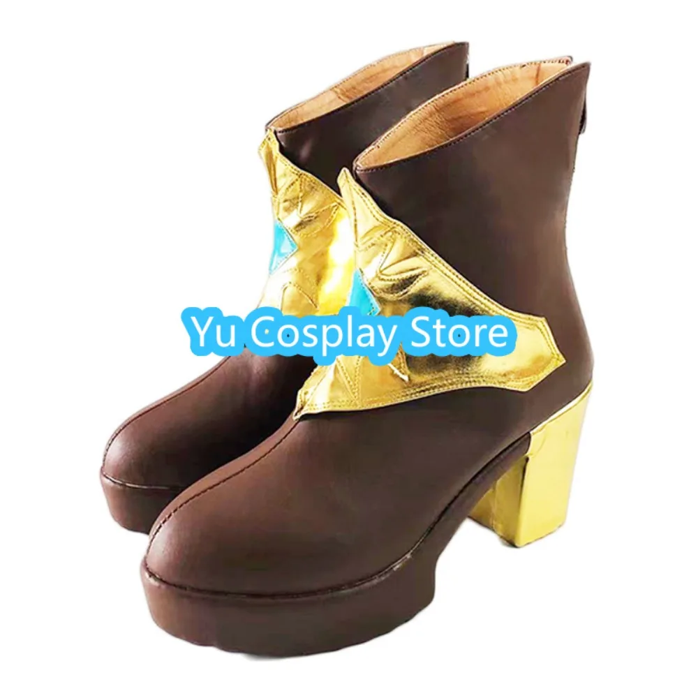 Yu Cosplay Store League Of Legends Seraphine Cosplay Shoes Anime Cosplay Shoes Boots Halloween Costumes Props