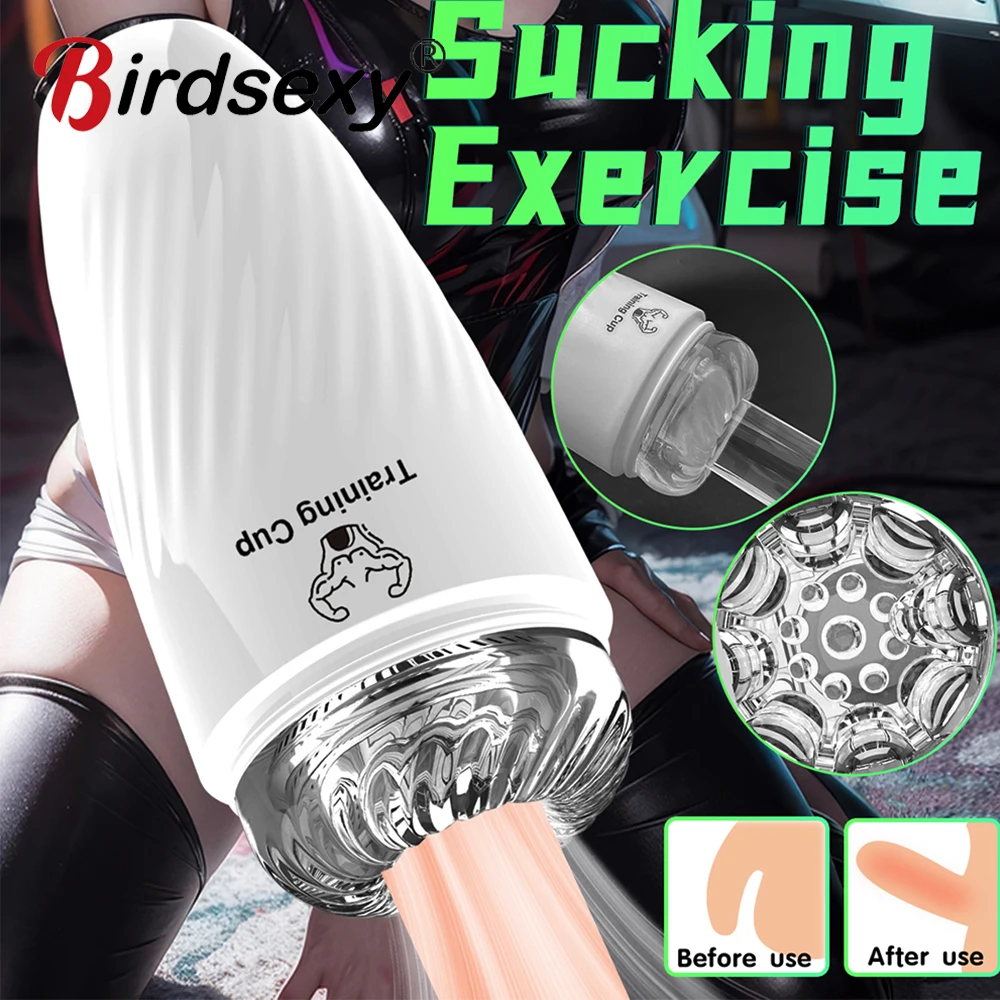 Male Masturbation Cup Soft Silicone Pocket Pussy Endurance Exercise Transport Male Masturbator Adult Goods Sex Toy for Men