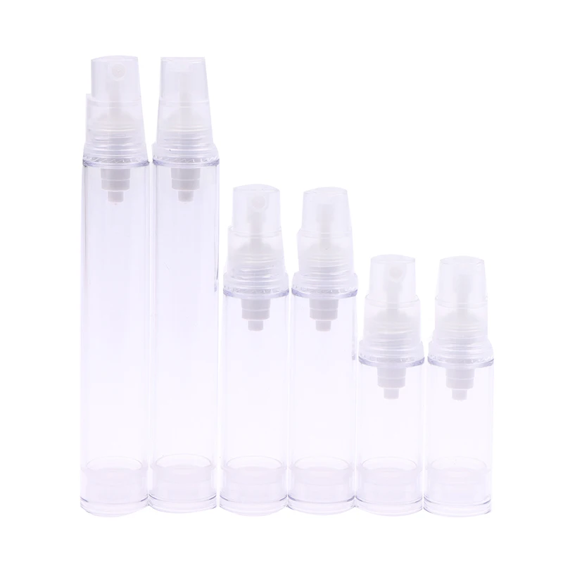 Botella de loción en aerosol al vacío, contenedor cosmético de viaje, bomba de loción, crema Facial, botella sin aire, cuidado de la piel, 5ml, 10ml, 15ml