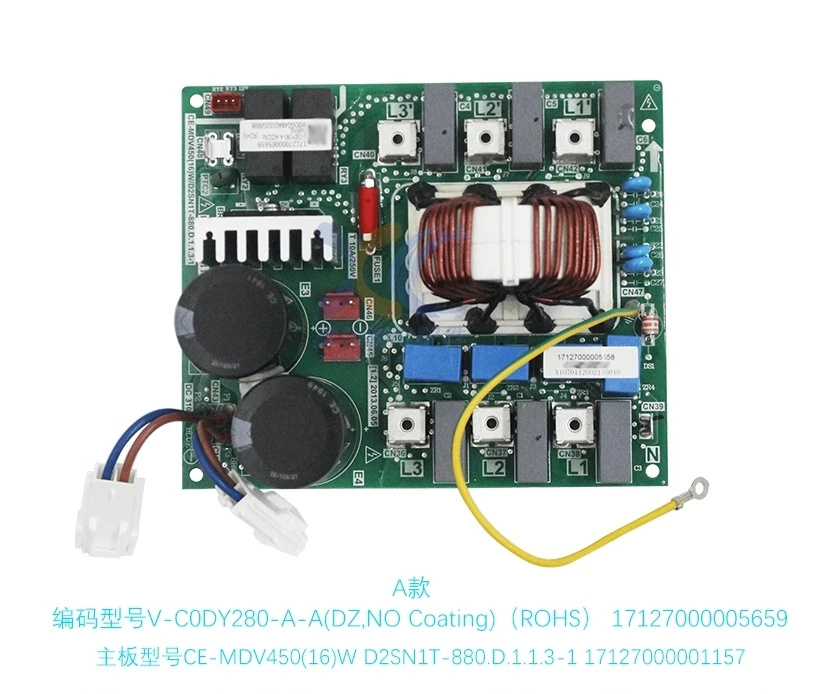 

New midea PCB board CE-MDV450(16)W/D2SN1T-880 V-CODY280-A-A V-C0DY280-A-A 17127000005659 17127000001157 17127000001167