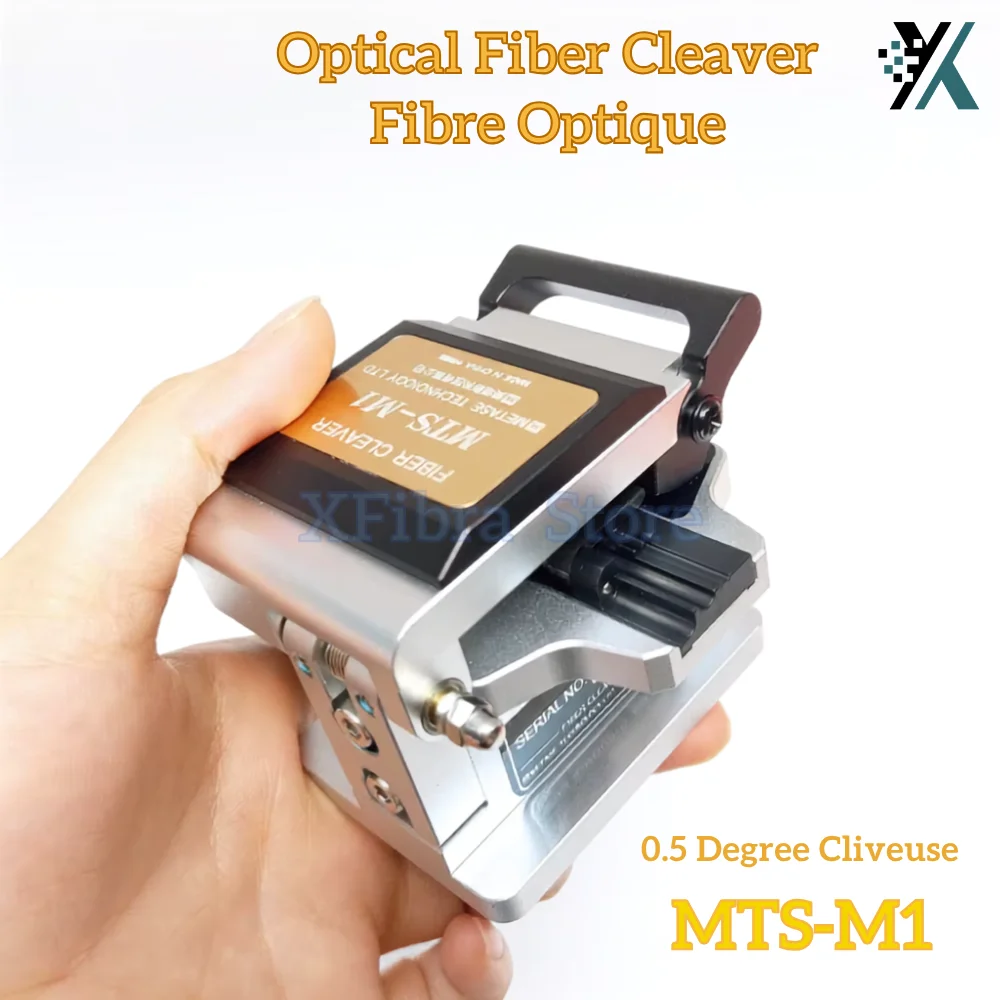MTS-M1 Metase M1 High Cost Performance Fiber Optic Cleaver For Hot Melt N Mechanical T-A8 Optic Fiber Cutter 0.5 Degree